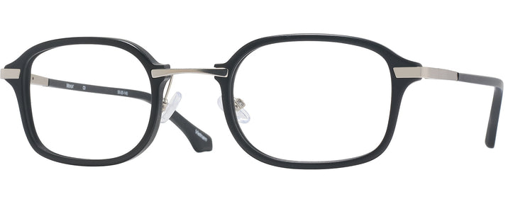 Rectangle Matte Black Descartes Computer Style Progressive View #1
