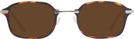 Rectangle Matte Tortoise Descartes View #2