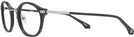 Oval Matte Black Euler Bifocal View #3
