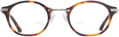 Oval Matte Tortoise Euler Bifocal View #2