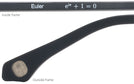 Oval Matte Black Euler Progressive No-Lines View #4