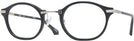 Oval Matte Black Euler Computer Style Progressive View #1