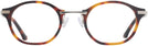 Oval Matte Tortoise Euler Progressive No-Lines View #2