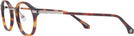 Oval Matte Tortoise Euler Progressive No-Lines View #3
