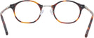 Oval Matte Tortoise Euler Non-Rx Blue Light Filter View #4