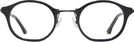Oval Shiny Black Euler Computer Style Progressive View #2