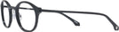 Oval Shiny Black Euler Progressive No-Lines w/ FREE NON-GLARE View #3