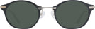 Oval Matte Black Euler Progressive Reading Sunglasses View #2