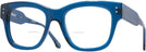 Oversized Transparent Blue Lovelace Bifocal View #1
