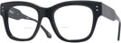 Oversized Black Lovelace Bifocal View #1