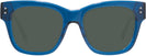 Oversized Transparent Blue Lovelace Progressive Reading Sunglasses View #2