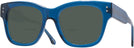 Oversized Transparent Blue Lovelace Bifocal Reading Sunglasses View #1