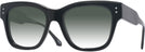 Oversized Black Lovelace Gradient Progressive Reading Sunglasses View #1