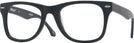 Wayfarer Matte Black Newton (51mm) Single Vision Full Frame w/ FREE NON-GLARE View #1