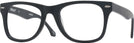 Wayfarer Matte Black Newton (51mm) Progressive No-Lines w/ FREE NON-GLARE View #1