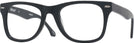 Wayfarer Matte Black Newton (51mm) Non-Rx Blue Light Filter View #1
