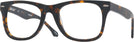 Wayfarer Matte Tortoise Newton (51mm) Single Vision Full Frame w/ FREE NON-GLARE View #1