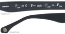 Wayfarer Matte Black Newton (51mm) Non-Rx Blue Light Filter View #4