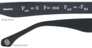 Wayfarer Matte Black Newton 51 Bifocal Reading Sunglasses View #4
