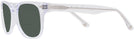Wayfarer Crystal Newton 51 Bifocal Reading Sunglasses View #3