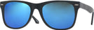Wayfarer Matte Black Newton (54mm) Mirror Progressive Reading Sunglasses View #1