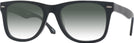 Wayfarer Matte Black Newton (54mm) Gradient Progressive Reading Sunglasses View #1