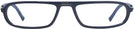 Rectangle Navy Voltaire Single Vision Half Frame w/ FREE NON-GLARE View #2