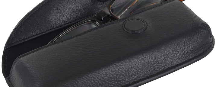  Red Black Estate Leather Fold Over View #1