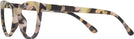 Cat Eye Macaron Tortoise Mi Amor Single Vision Full Frame View #3