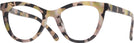 Cat Eye Macaron Tortoise Mi Amor Single Vision Full Frame View #1