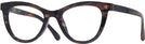 Cat Eye Chocolate Eclair Mi Amor Single Vision Full Frame View #1