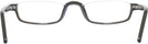 Rectangle Crystal Olive Nu Vue II Single Vision Half Frame View #4