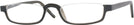 Rectangle Crystal Olive Nu Vue II Single Vision Half Frame View #1