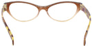 Cat Eye Matte Brown Pretty Kitty Single Vision Full Frame View #4