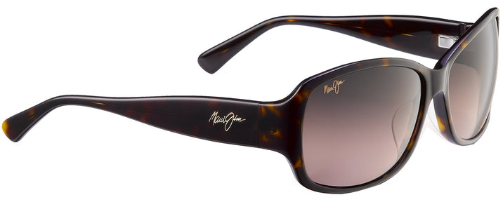 Rectangle Dark Tortoise / Rose Lens Maui Jim Nalani 295 View #1