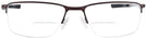 Rectangle Satin Corten Oakley OX3218 Socket 5.5 Bifocal w/ FREE NON-GLARE View #2