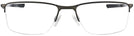 Rectangle Satin Lead Oakley OX3218 Socket 5.5 Progressive No-Lines w/ FREE NON-GLARE View #2