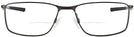 Rectangle Satin Pewter Oakley OX3217 Socket 5.0 Bifocal w/ FREE NON-GLARE View #2