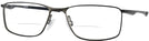 Rectangle Satin Pewter Oakley OX3217 Socket 5.0 Bifocal w/ FREE NON-GLARE View #1