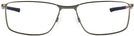 Rectangle Satin Brushed Chrome Oakley OX3217 Socket 5.0 Progressive No-Lines w/ FREE NON-GLARE View #2