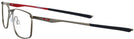 Rectangle Satin Brushed Chrome Oakley OX3217 Socket 5.0 Progressive No-Lines w/ FREE NON-GLARE View #3