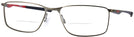 Rectangle Satin Brushed Chrome Oakley OX3217 Socket 5.0 Bifocal w/ FREE NON-GLARE View #1