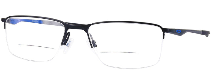Rectangle Satin Black Oakley OX3218 Socket 5.5 Bifocal w/ FREE NON-GLARE View #1