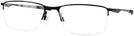Rectangle Polished Black Oakley OX3218 Socket 5.5 Computer Style Progressive View #1