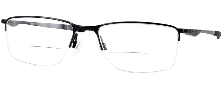 Rectangle Polished Black Oakley OX3218 Socket 5.5 Bifocal w/ FREE NON-GLARE View #1