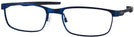 Rectangle Powder Midnight Oakley OX3222 Steel Plate Single Vision Full Frame w/ FREE NON-GLARE View #1