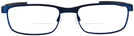 Rectangle Powder Midnight Oakley OX3222 Steel Plate Bifocal w/ FREE NON-GLARE View #2