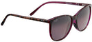 Cat Eye Tortoise w/Raspberry/Rose Lens Maui Jim Ocean 723 View #1