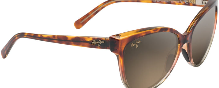 Cat Eye Tortoise w/ Tan/HCL Lens Maui Jim &#39;Olu &#39;Olu 537 View #1