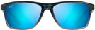 Rectangle Blue Black Stripe/Blue Hawaii Maui Jim Onshore 798 View #2